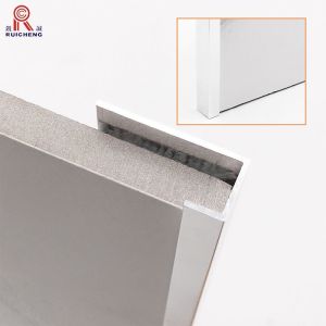 Buy cheap Antifingerprint Aluminium Panel Trim , 3m Aluminium Square Edge Tile Trim from wholesalers