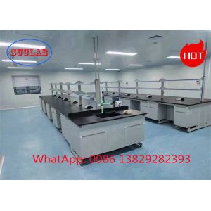 Buy cheap Phenolic or Epoxy Resin Chemistry Lab Workbenches with Cabinets and C Frames from wholesalers