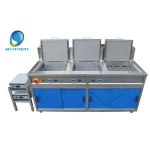 Buy cheap Full Automatic Multi Tank Ultrasonic Cleaning Machine With Drying Fuction product