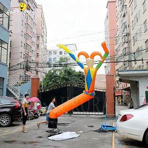 6m Inflatable Advertising Signs Clown Advertising Inflatable Air Dancer Man