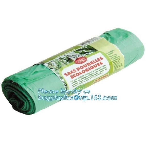 Buy cheap 100% biodegradable compostable self adhesive plastic bags, 100%certified compostable bags for lawn and leaf from wholesalers