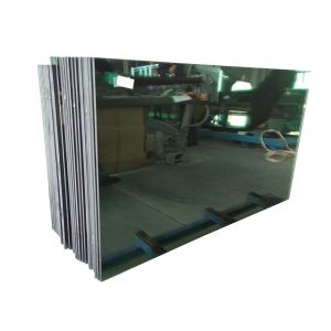Buy cheap Grounding Edge 12.38mm Louver Reflective Tempered Glass Panels from wholesalers