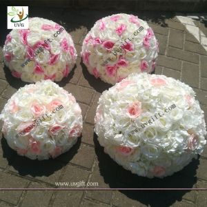 UVG various sizes half roses and hydrangea flower balls for wedding table