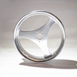 Buy cheap Motorcycle wheels 17*4.5 anodized can be customized for different surface processes and sizes from wholesalers