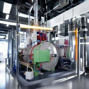 High Temperature Vacuum Graphitization Furnace with Continuous Feeding and High