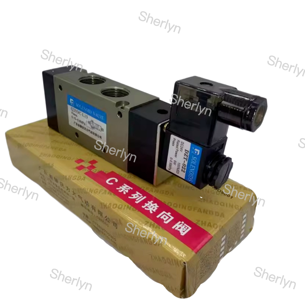 Buy cheap Q25DC-L10 DC24V Fangda Two Position Five Way Solenoid Valve from wholesalers