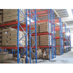 50.8mm Pitch Selective Pallet Racking System Large Scale For Cold Room Storage