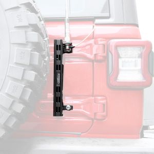 Aluminum Alloy Flagpole Holder and Radio Wire Bracket for Jeep Wrangler JL
