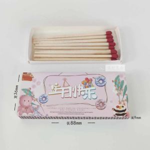 Buy cheap Paperboard Cigar Packaging Box Luxury Black Match Stick Box from wholesalers