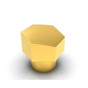 Buy cheap Exquisite Thick Bottom Zinc Alloy Glass Perfume Bottle Cover from wholesalers