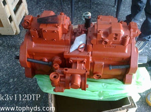 Buy cheap Kobelco SK330-6E and SK330LC-6E excavator K3V112DTP hydraulic piston pump from wholesalers