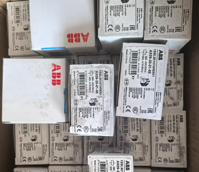 Buy cheap AX09-30-01-85 ABB Ac contactor Compact AC control solution Small and medium sized motors load control from wholesalers