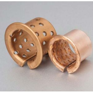 Buy cheap High Temperature Resistance Flanged Bronze Bushings With Oil Pockets from wholesalers