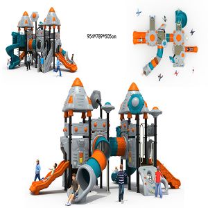 Buy cheap 505cm Kids Playground Slide , Staticproof Plastic Slide For Toddlers from wholesalers