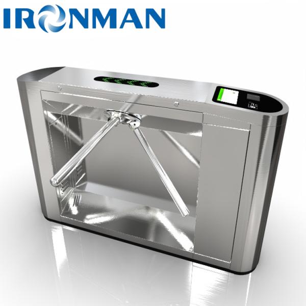 Buy cheap Stainless Steel Tripod Barriers For Access Control , Automatic Magnetic Turnstile from wholesalers