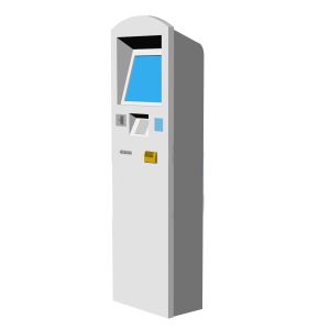 Buy cheap Multifunctional UPS Self Service Photo Kiosk / Card Dispenser Kiosk with Motion Sensor from wholesalers