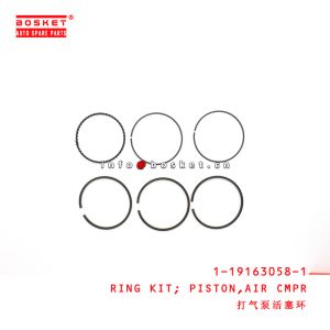 Buy cheap 1-19163058-1 Air Compressor Piston Ring Kit suitable for ISUZU CXZ51K 6WF1 from wholesalers