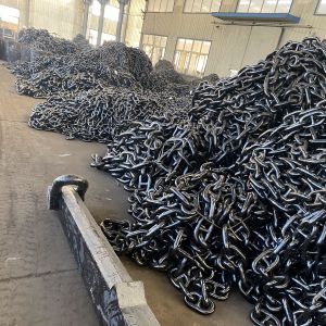 52mm Spray Paint Stud Link Marine Mooring Chain U1 U2 U3 Spray Paint