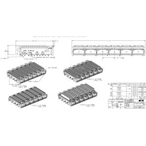 Buy cheap TE 2143331-3 QSFP+ Cage Ganged (1 x 6) with Heat Sink Connector Press-Fit Included Lightpipe from wholesalers