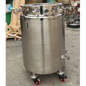Buy cheap 50-300L Softgel Medicine Storage Tanks With Grounding Wire product