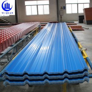 UPVC Trapezoidal Roofing Sheet 2.5mm Thick 1130mm Width