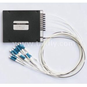 Buy cheap 8+1 CH Low Insertion Loss 2.2 Insertion Loss CWDM Mux Demux ABS with Connector from wholesalers
