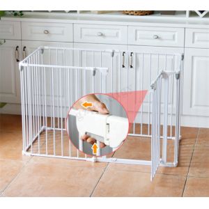 Buy cheap Multiscene White Foldable Baby Playpen Extendable With Automatic Lock product