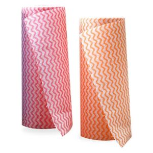 Buy cheap 20x30cm Disposable Kitchen Wipes Cloth Roll Multipurpose Durable from wholesalers