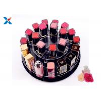 Buy cheap 2 Tiers Round Acrylic Makeup Organiser 360 Degree Rotating For Displaying product