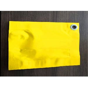 Deep Beige Coated Waterproof PVC Tarpaulin Temperature And Weather Resistant