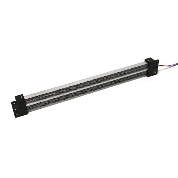 24V to 220V PTC Heating Element with Corrugated Aluminum Alloy Fin and High Temperature Silicone Rubber Wire