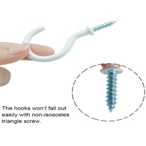 Buy cheap Multiple Kitchen Plastic Coated Iron 4.9mm Eye Hook Nails from wholesalers