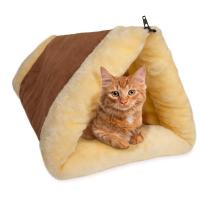 China Cat Comfort Blanket Function 2 In 1 Soft Plush With Anti-Slip Bottom for sale