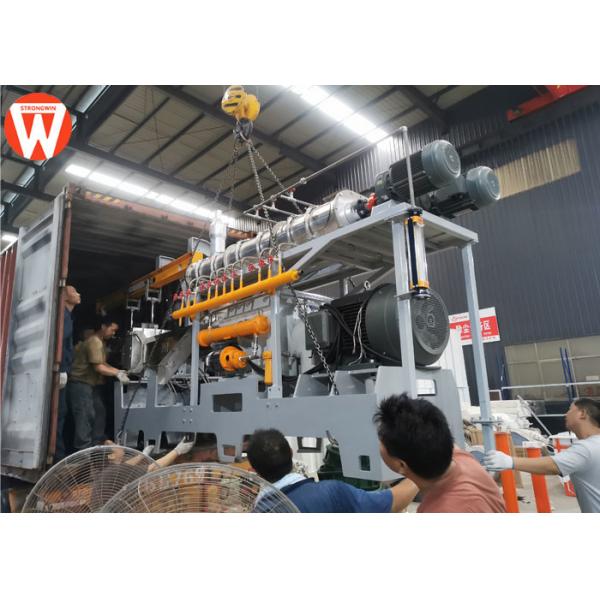 Quality Wet Type 1T/H Floating Fish Feed Plant Fish Food Extruder Machine for sale