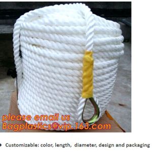 Buy cheap 1/2 in. White Twist polyester rope, cheap and quality 3 inch polypropylene marine rope, polypropylene rope, PET+PP rope from wholesalers
