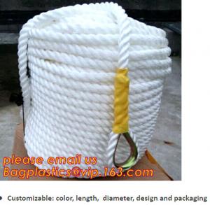 China 1/2 in. White Twist polyester rope, cheap and quality 3 inch polypropylene marine rope, polypropylene rope, PET+PP rope on sale