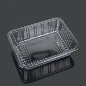 Buy cheap Supermarket Rectangle 22*17*6cm Disposable Fruit Tray from wholesalers