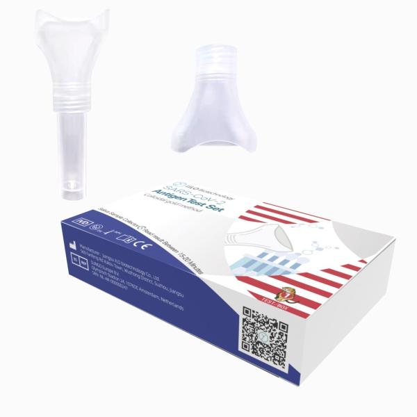 Buy cheap Fast Reaction Rapid Saliva Antigen Test Kit SARS-CoV-2 CE 1 Test/Box from wholesalers
