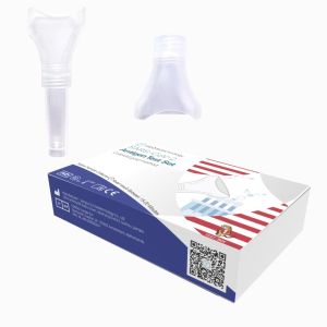 Buy cheap Fast Reaction Rapid Saliva Antigen Test Kit SARS-CoV-2 CE 1 Test/Box from wholesalers