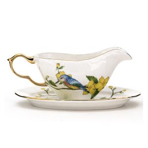 Buy cheap 12 Inch Custom Ceramic Bowl Gravy New Bone Soup Bowl With Tray 12 Oz 8 Oz 4 Oz from wholesalers