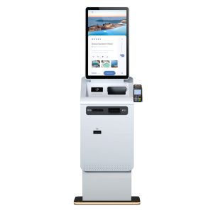 Buy cheap Customizable Check In Kiosk With Barcode Scanner Lightweight from wholesalers