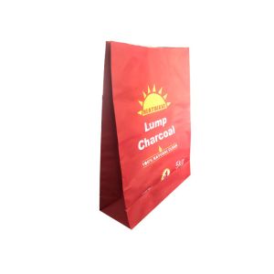 Buy cheap Charcoal Packaging Multi Wall Paper Sacks Capacity Barbecue 5kg Charcoal Bags from wholesalers