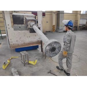 Efficient Stainless Steel Rotary Degassing Unit For Aluminum Casting