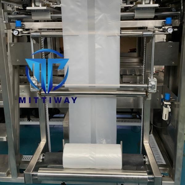 PLC Control Automatic Bag Inserter Stainless Steel Filling And Packing Machine