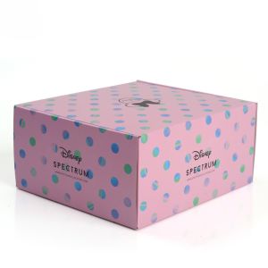 Pink Color Printed Custom Subscription Boxes , Women Makeup Gift Packing Box