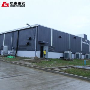 Buy cheap Wide Span Prefab Steel Frame Buildings , Metal Warehouse Construction Weatherproof from wholesalers