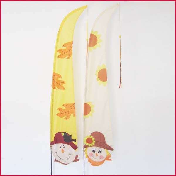 Quality Fall Harvest Garden Flag Scarecrow for sale