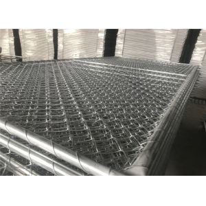 Buy cheap Construction Fencing 6'H X 10'W Temporary Fence Panel, 11-1/2 ga. Chain Link, No Bracing 50 lbs Mesh 2.5 Mesh aperture from wholesalers