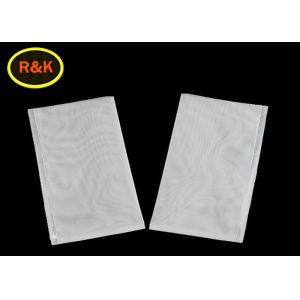 Plain Weave 100% Nylon Mesh Tea Bags 25 Microns Ultrasonic Welding