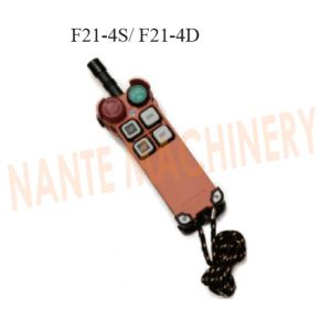 Low Power Wireless Hoist Remote Control with IP65 Consumption Plastic Transmitte